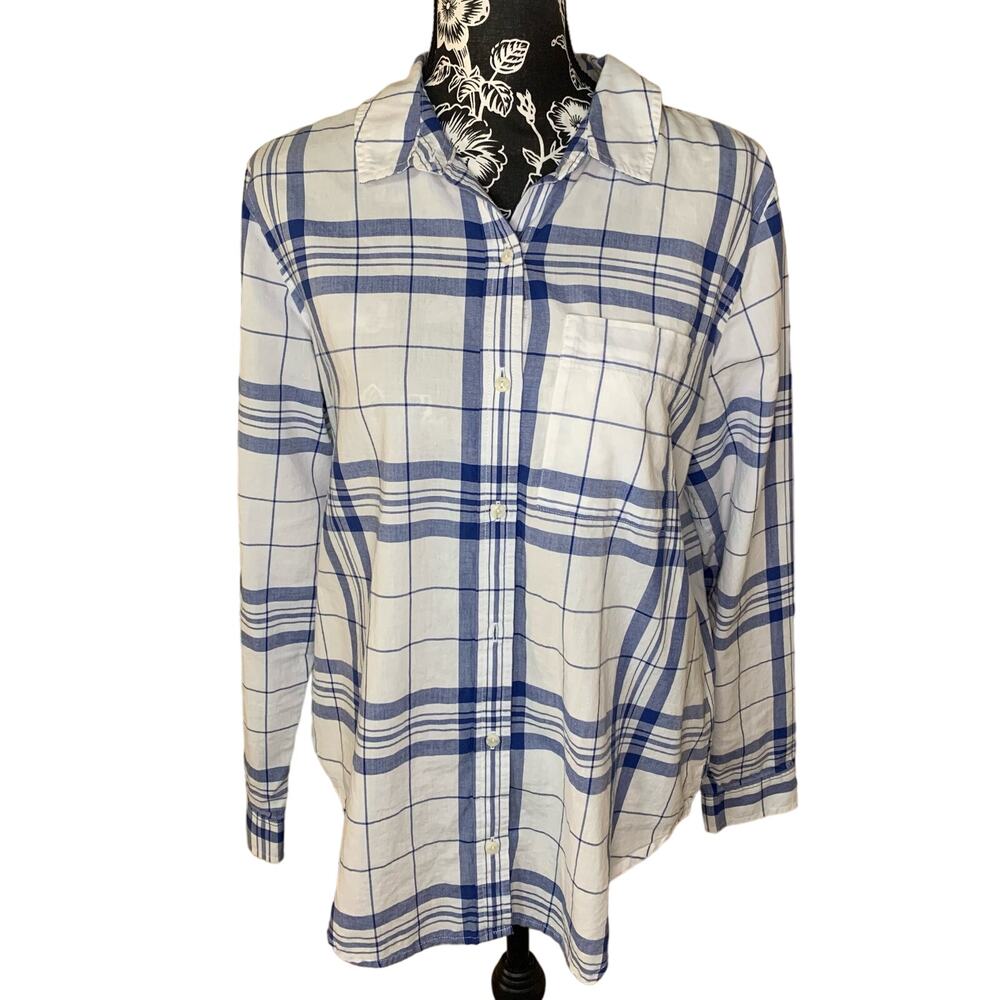 Purple Plaid L.L. Bean Button Up